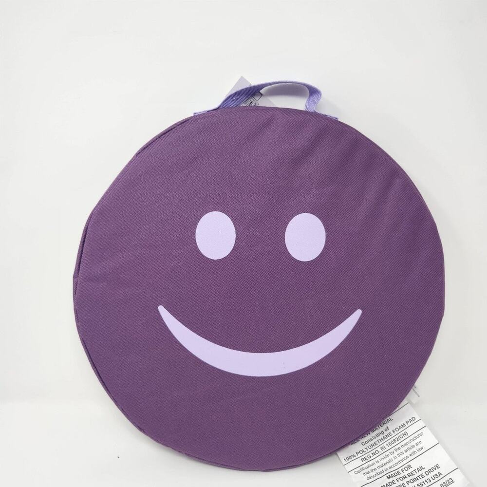Smile Foam Seat Cushion - Purple